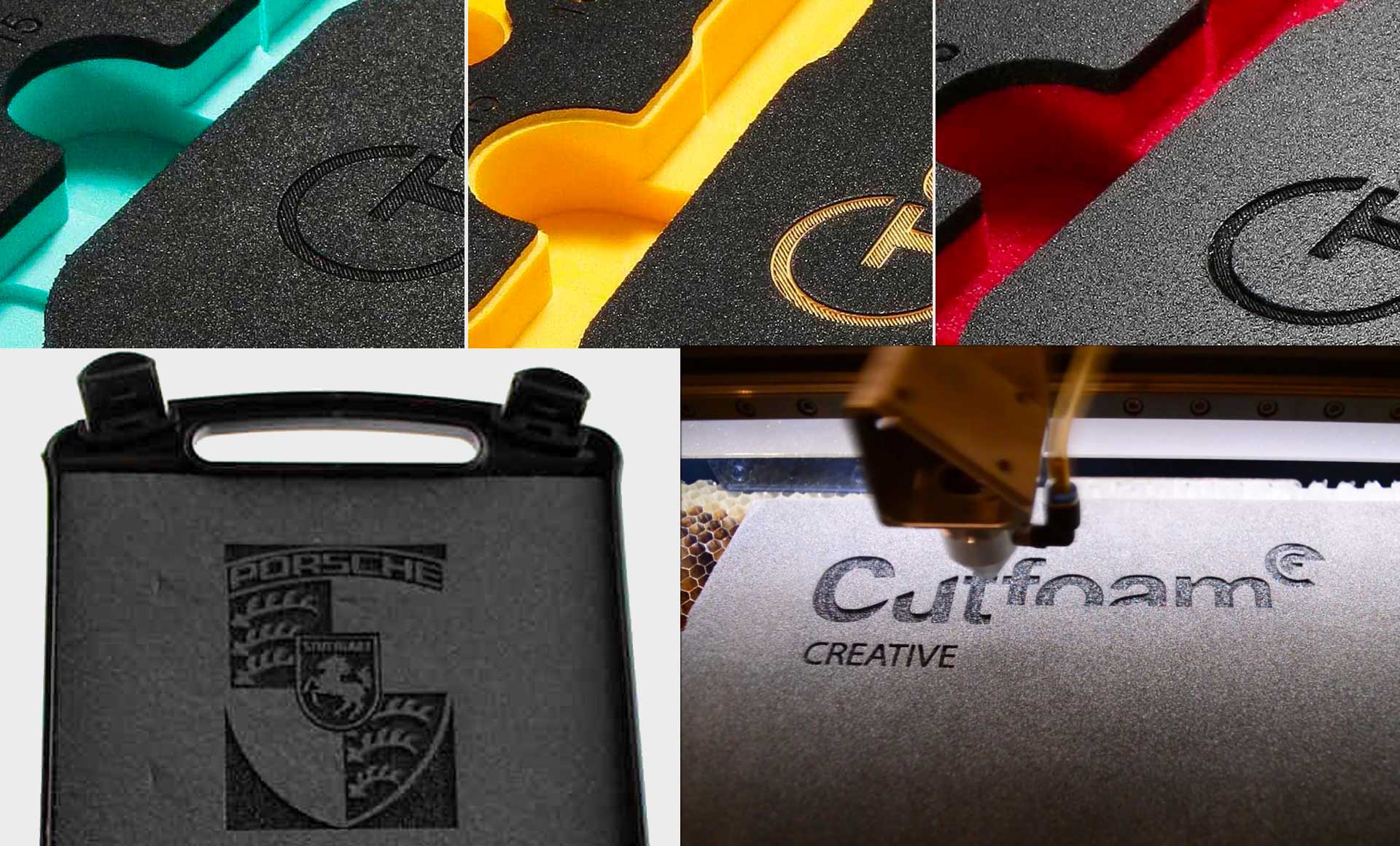 Laser Engraving Foam Branding