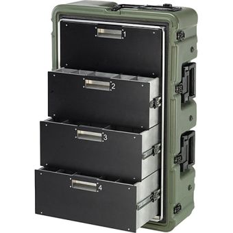 Peli MC4100 Medchest 4 szuflady na artykuły ratunkowe