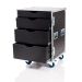 Flightcase z 4 Szufladami