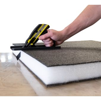 Sanki z nożem do pianki + Nóż do pianki