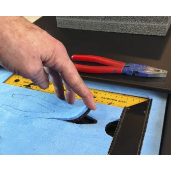 Próbka Pianki Wielowarstwowej