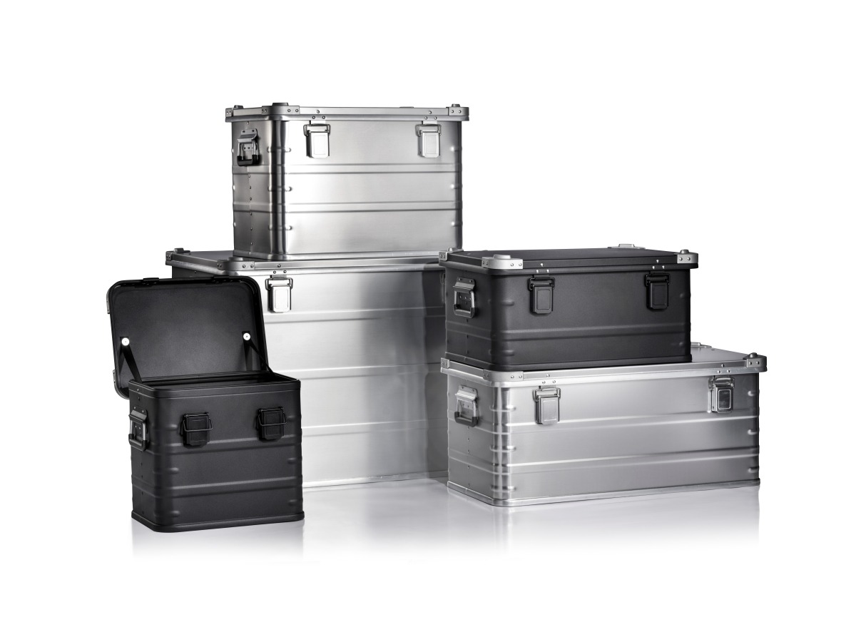 GUARDIQUE™ AluVault Pure & Black — Skrzynie Aluminiowe