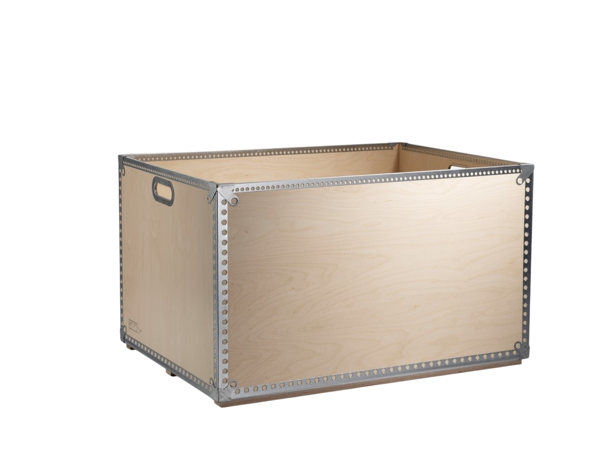 GUARDIQUE™ Woody Box™ Otwarte — Woody Box 60 Plywood Open Box
