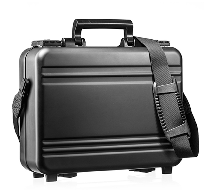 Aluminium Attaché antracit.