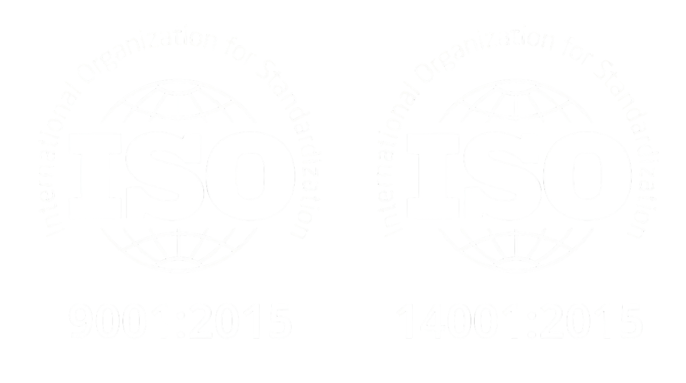 ISO 9001 & ISO 14001 certyfikowany