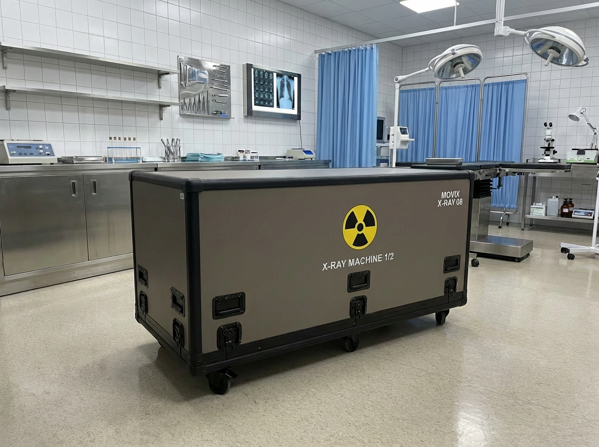 Kompletne rozwiązanie flightcase dla branży medycznej